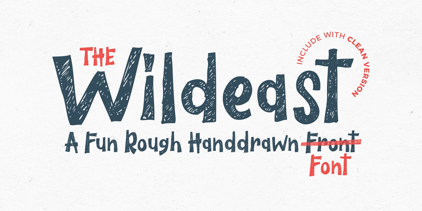 Font The Wildeast